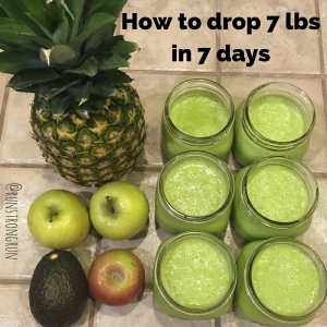 How to drop 7lbs