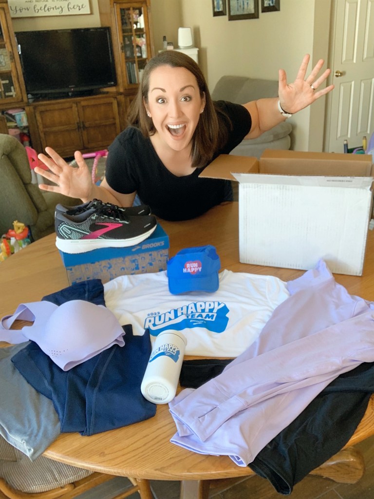 Getting my first Run Happy Team box