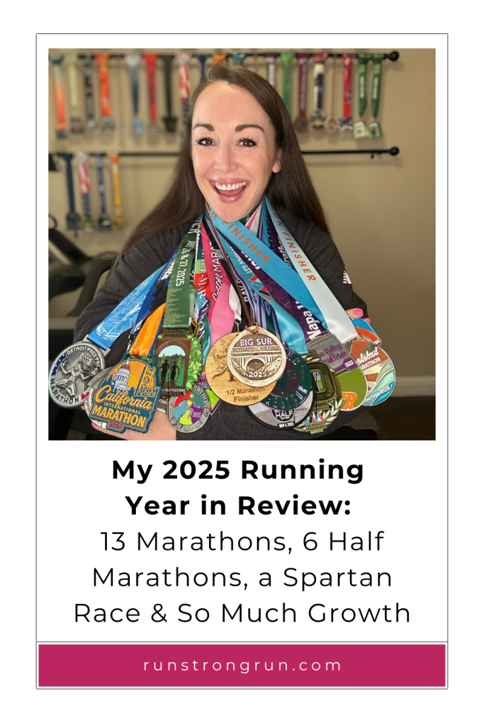 My 2025 Running Year in Review: 13 Marathons, 6 Half Marathons, a Spartan Race & So Much Growth